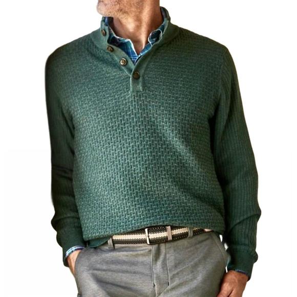 Tommy Bahama Men's Cascade Fade Crew Sweater - Coastline main image 1